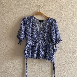 Jessica Simpson Tie Blouse